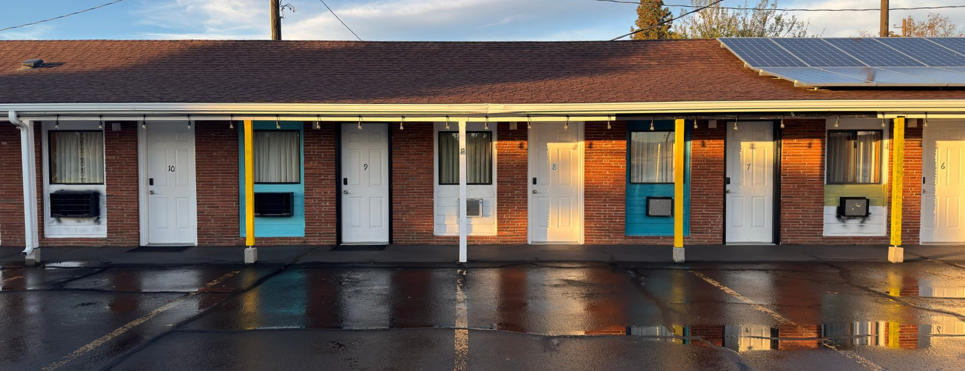 Exterior of the Walla Walla Garden Motel