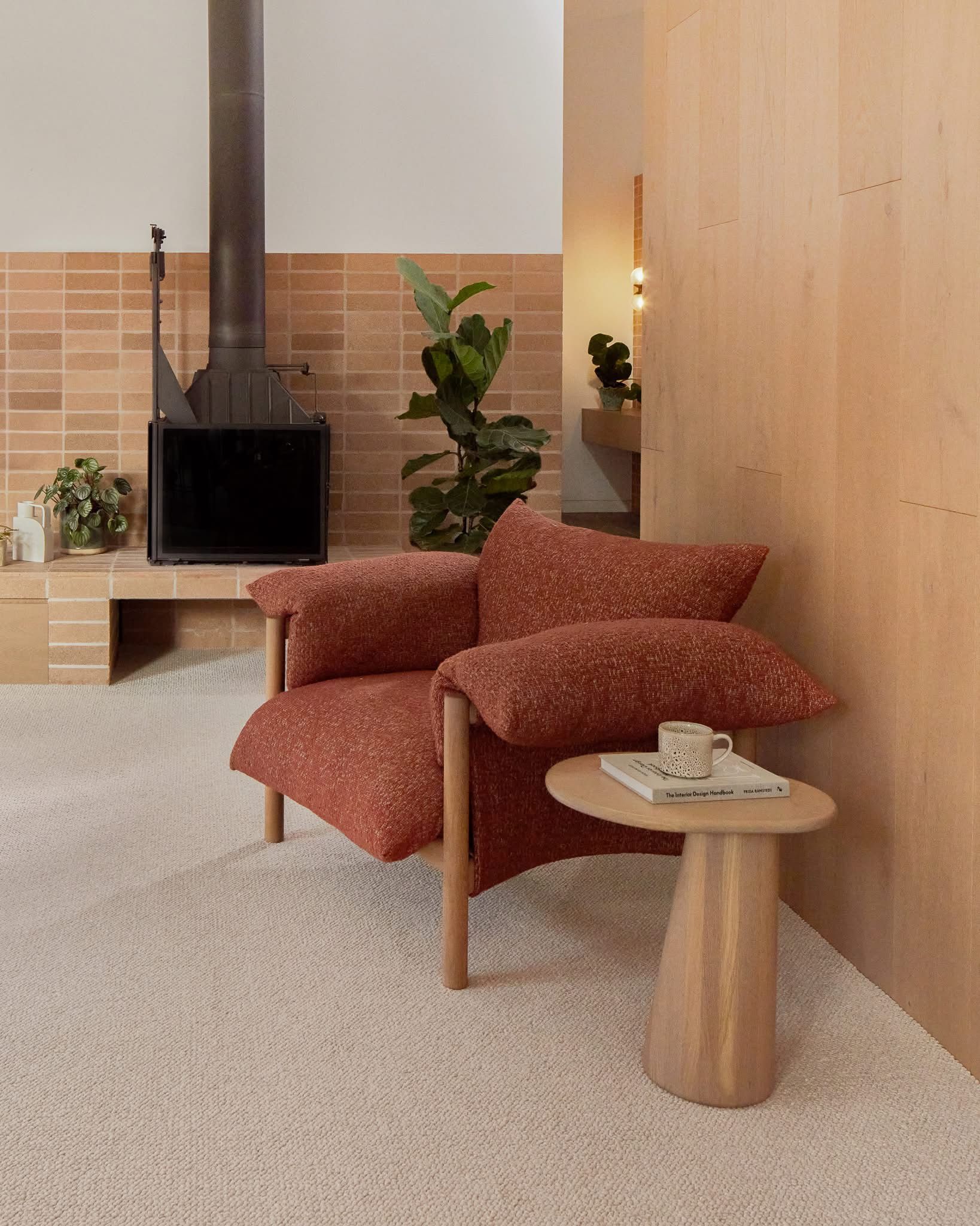 A Chair Is Sitting on Top of A Colourful Rug — Kelwin Coastal Carpets In Kundra Park, QLD