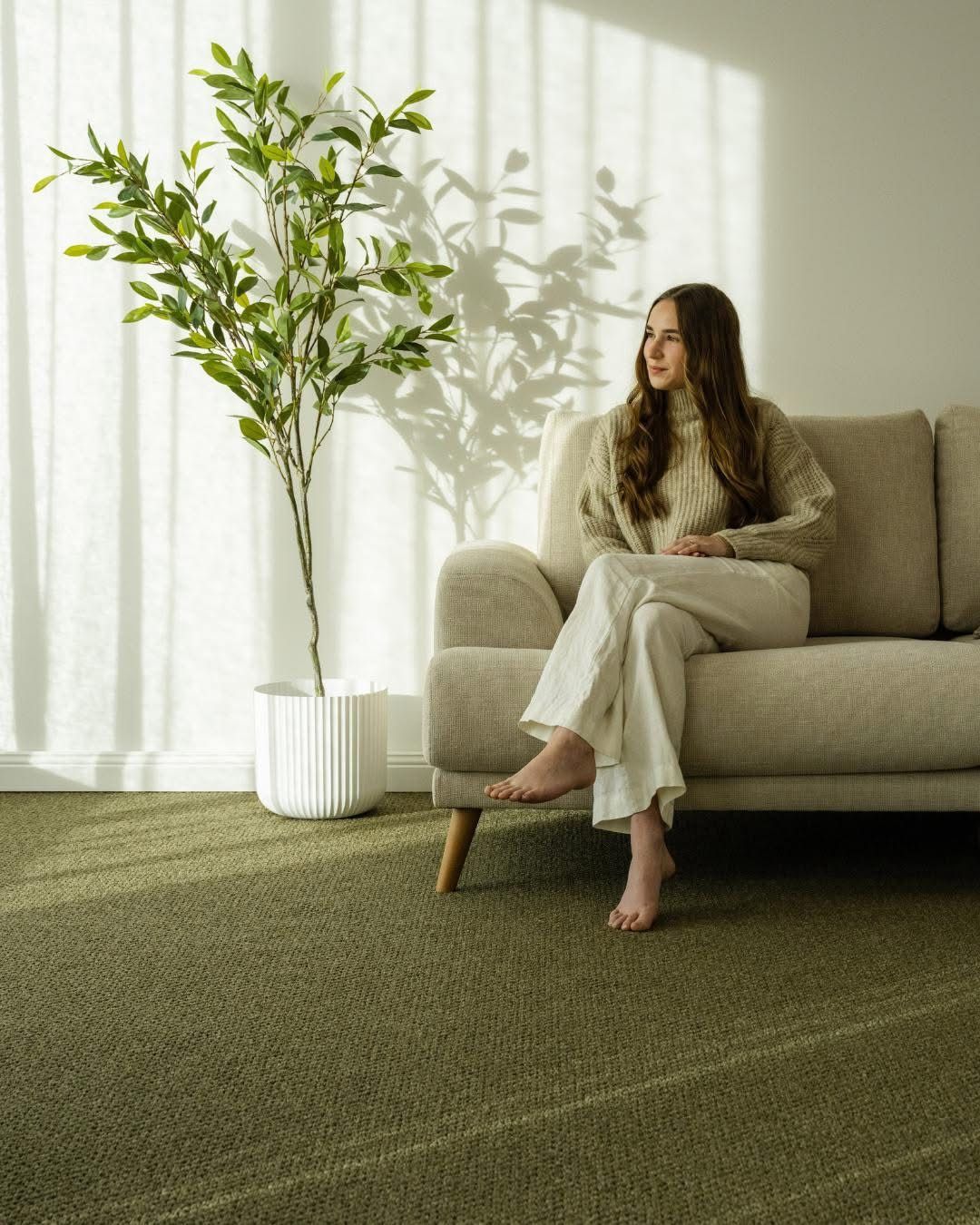 A Staircase with A Zebra Print Rug on It — Kelwin Coastal Carpets In Kundra Park, QLD