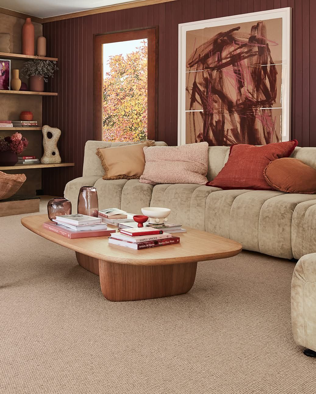 A Dining Room with A Wooden Table and Chairs — Kelwin Coastal Carpets In Kundra Park, QLD