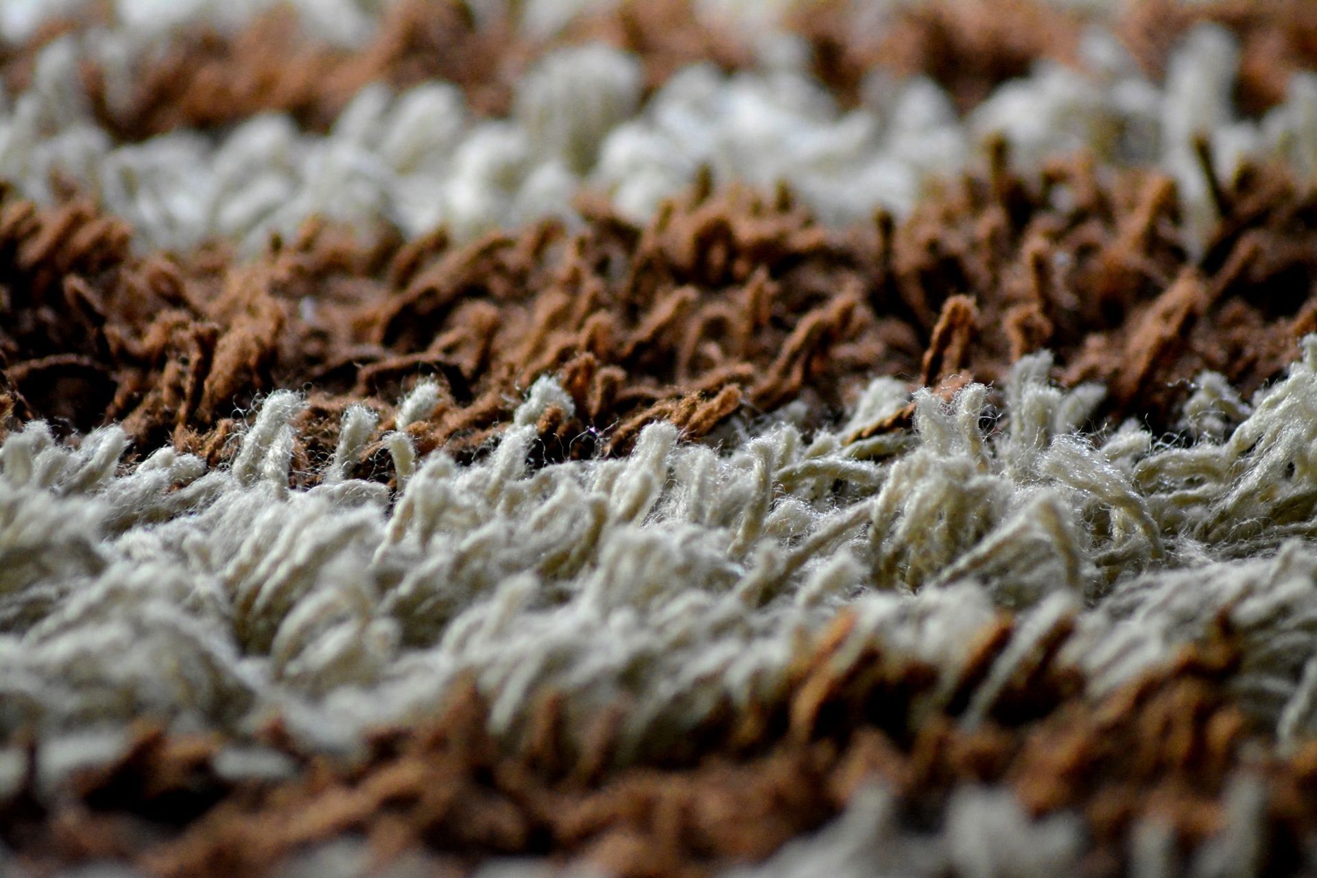 A Close up Of a Brown and White Rug — Kelwin Coastal Carpets In Kundra Park, QLD