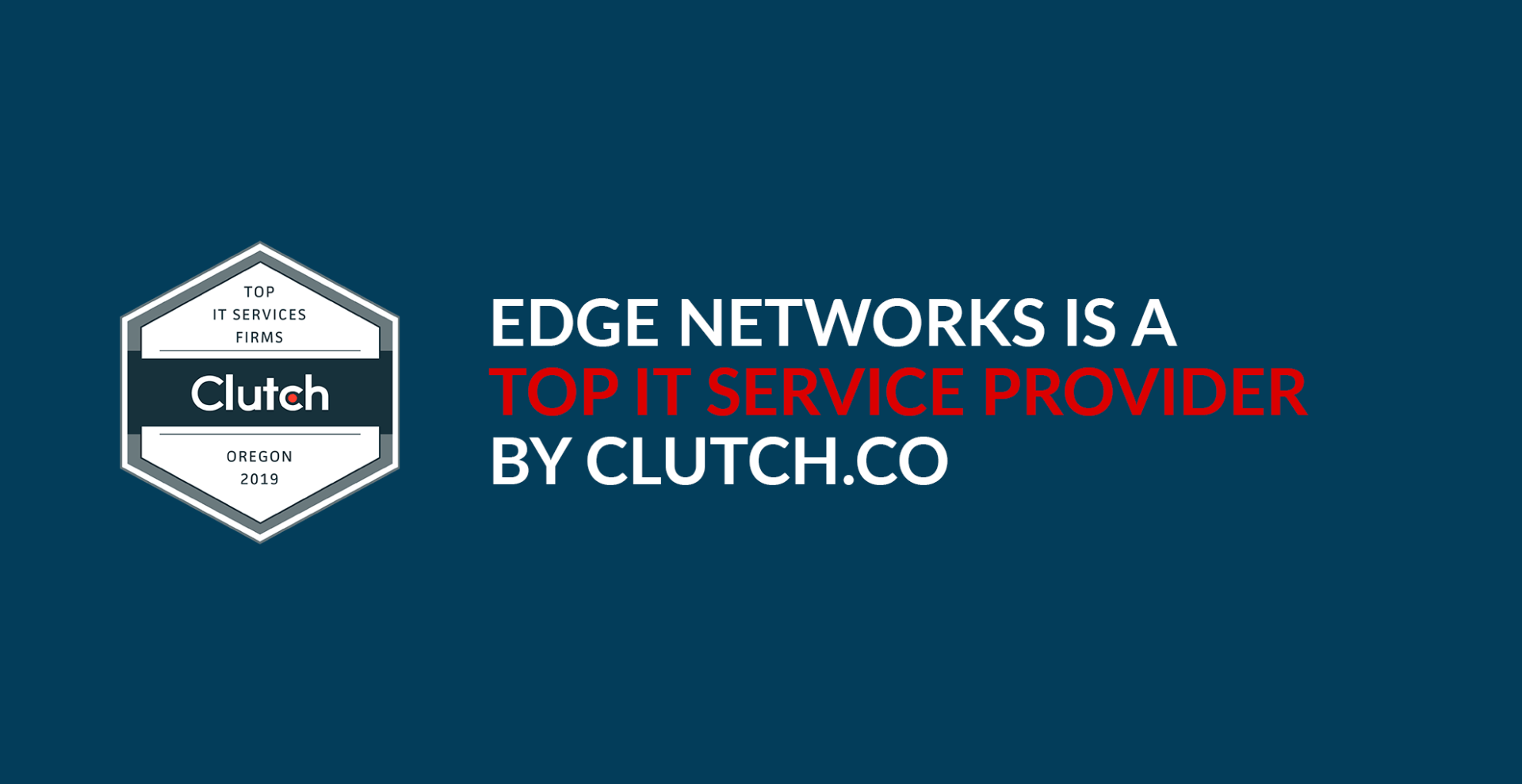 Clutch.co top IT service award