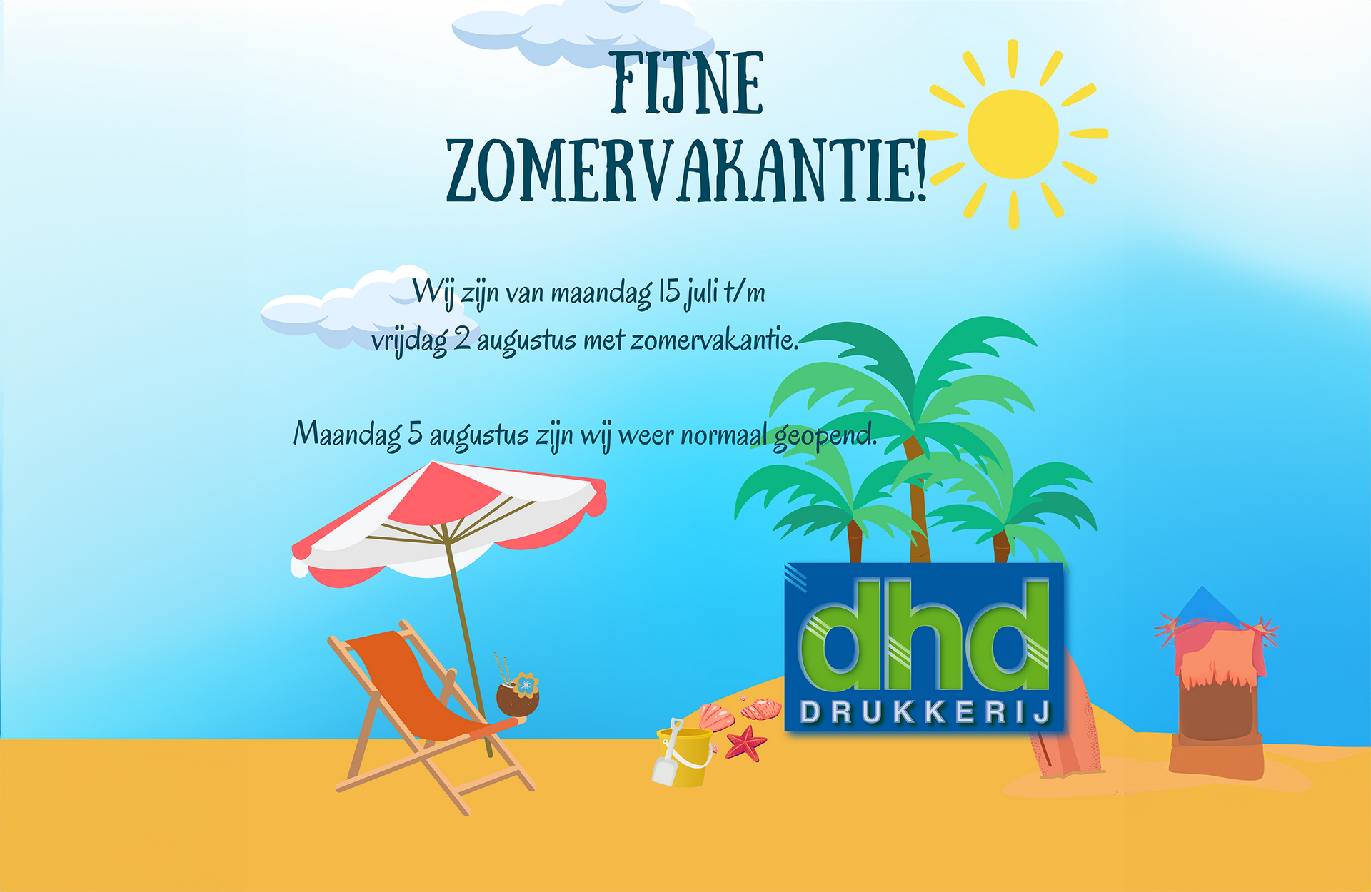 DHD vakantie
