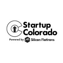 The startup colorado logo is powered by silicon flatirons.
