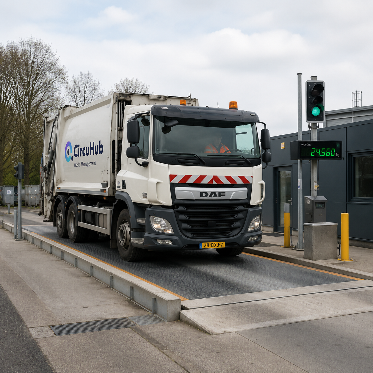 Weeggegevens controle automatisch