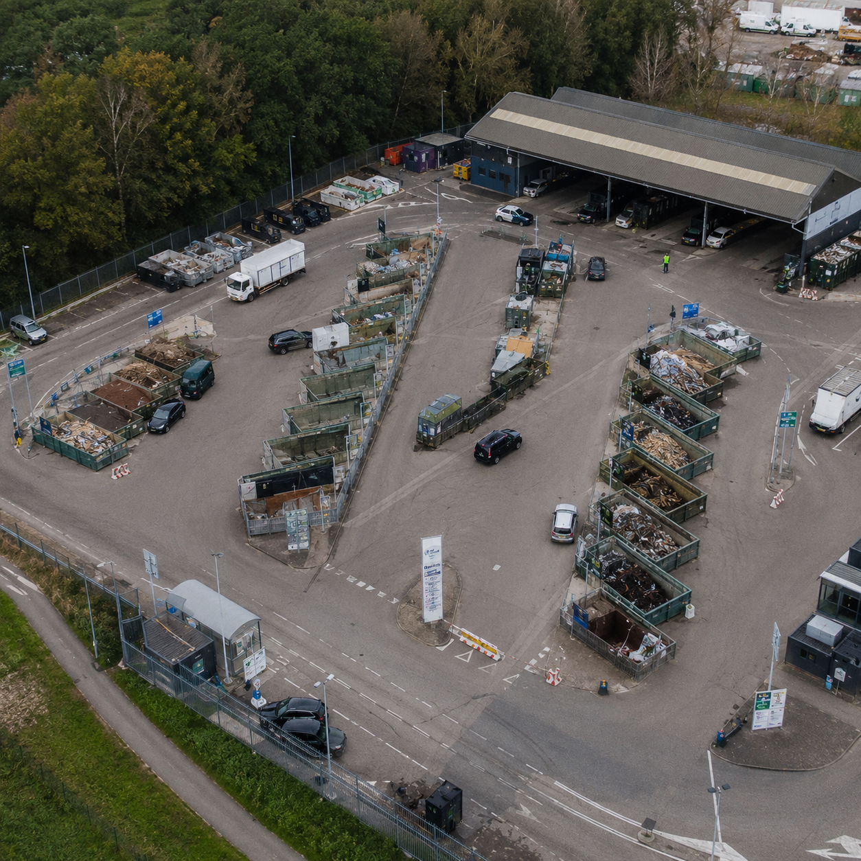 automatische massabalans software voor de afvalsector