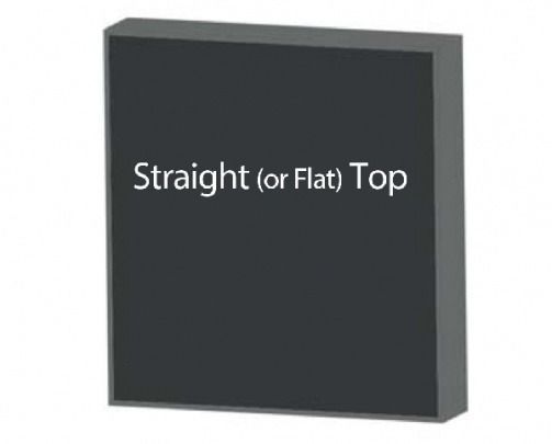 A gray square with the text 