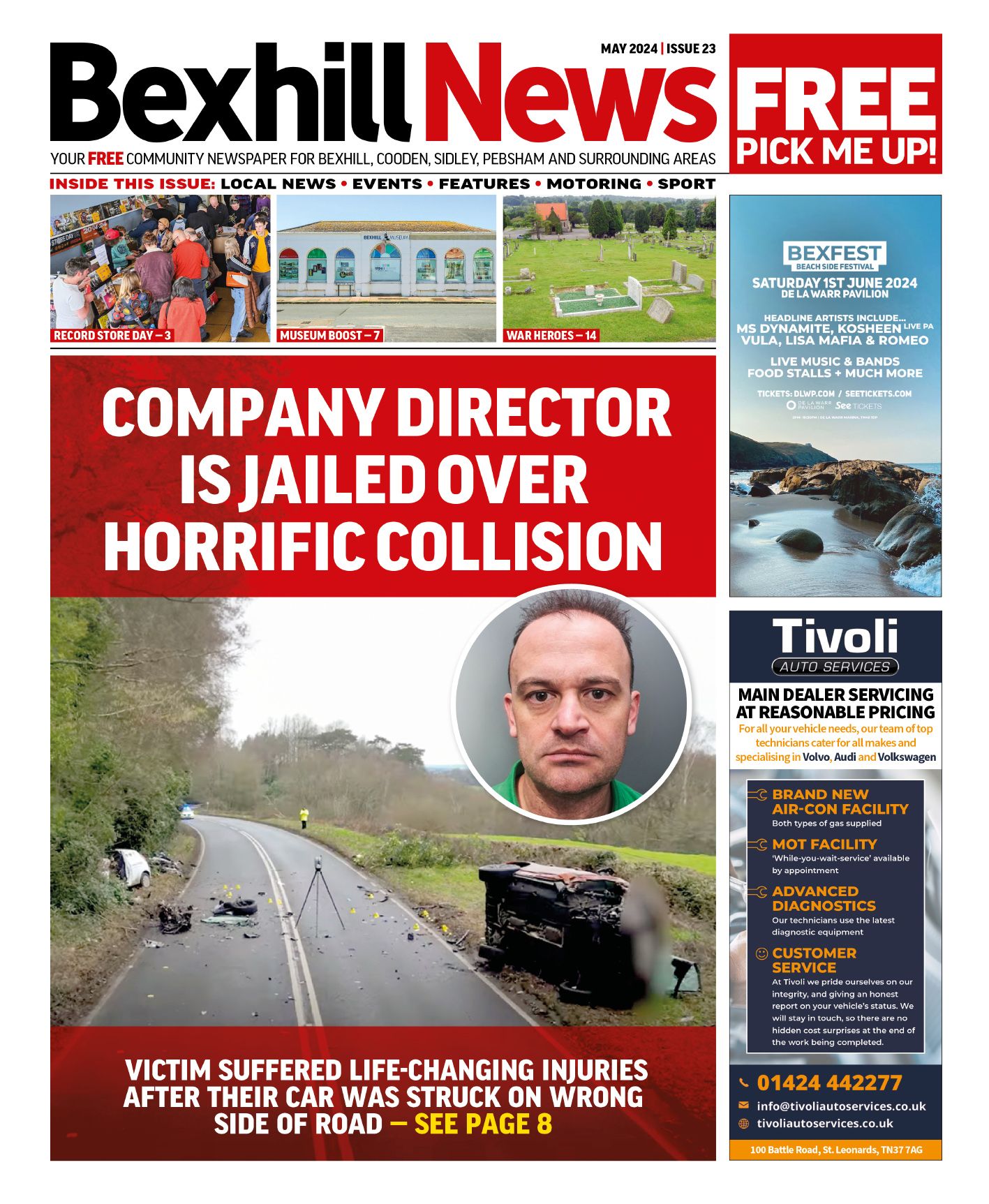 Bexhill News Newspaper