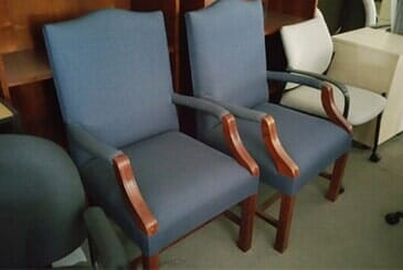 Blue Office Chair — Office Furniture in Greenfield, MA