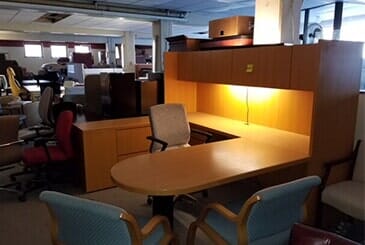 Round Office Desk — Office Furniture in Greenfield, MA