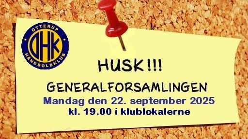 Generalforsamling i OHK