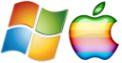 Windows Computers and Apple Computers logos