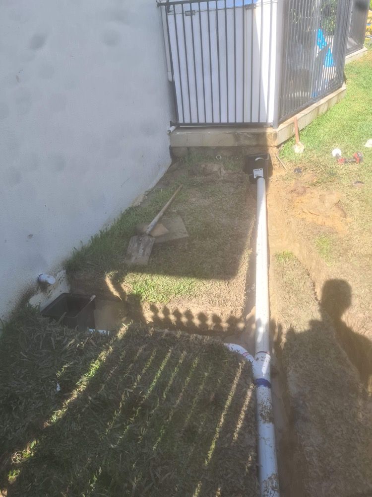 Cleaning storm drains from debris - Plumber in Mount Low, QLD