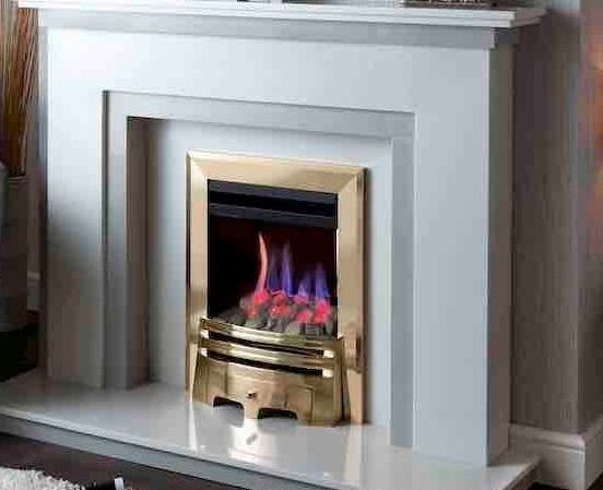 THE MONTANA GLASS FRONTED INSET GAS FIRE