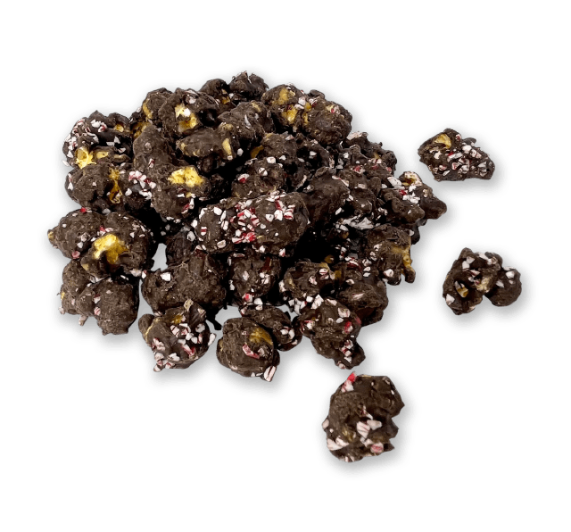 Dark Chocolate Peppermint Popcorn