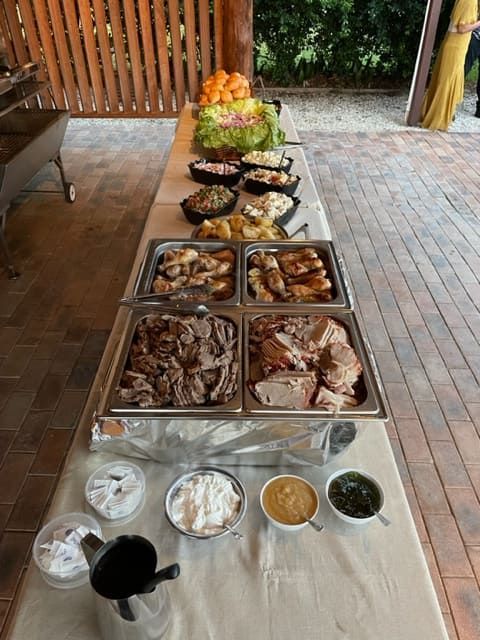 A Buffet Table With A Variety Of Food On It. — Tru Blu Catering In Laurieton, NSW