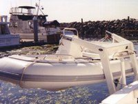 Transom Davit Installation