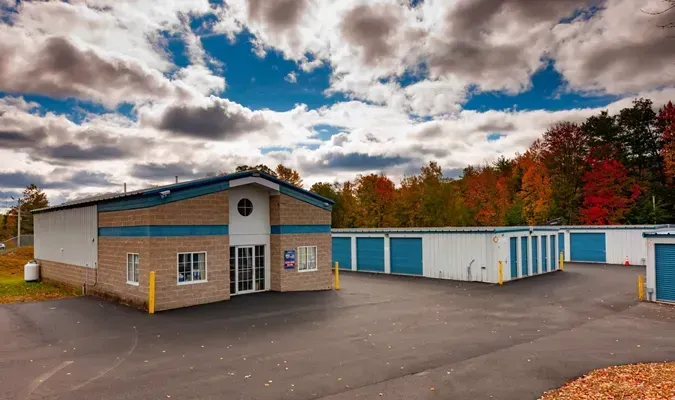 View of Springvale storage facility exterior and signage