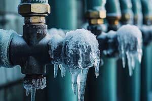 frozen water pipes repair
