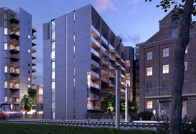 An Artist's Impression of A Building with A Lot of Windows — MATV Systems Australia in Mayfield, NSW
