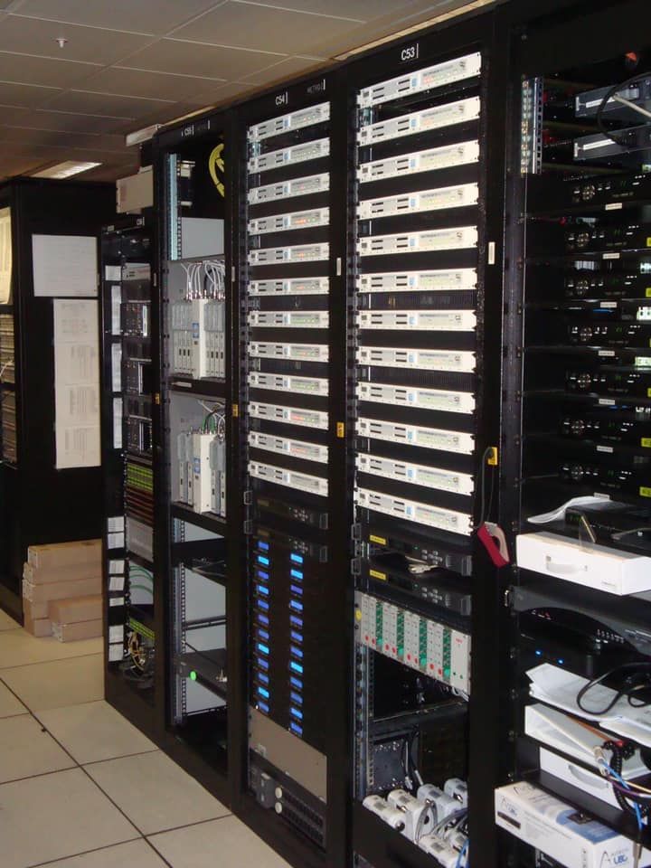 Server Racks in a Data Center, Filled With Networking Equipment and Servers — MATV Systems Australia Pty Ltd in Gold Coast, QLD