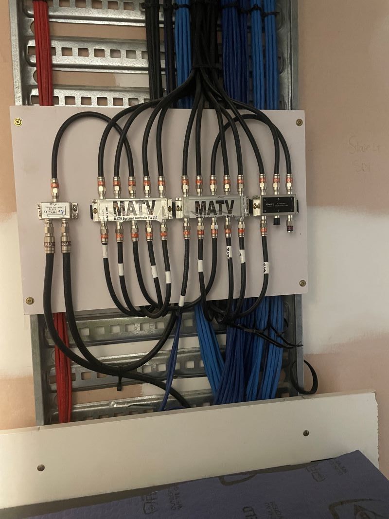 A Bunch of Wires Are Connected to A Box — MATV Systems Australia Pty Ltd in Hunter Valley, NSW