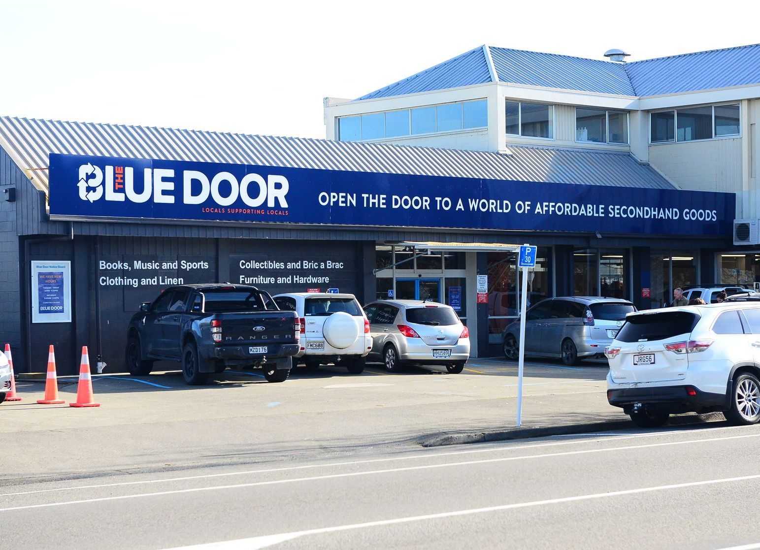 The Blue Door, where compassion and sustainability intersect in the heart of Marlborough.