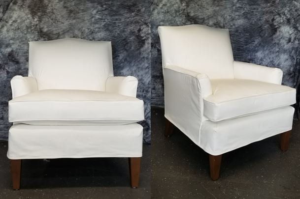 Furniture Sewing Service — White Chair in Sarasota FL