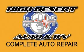 Logo for Demo Auto Repair: text with a gear icon, red and navy colors.