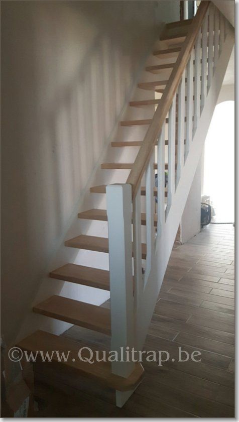 Cottage houten trap Qualitrap