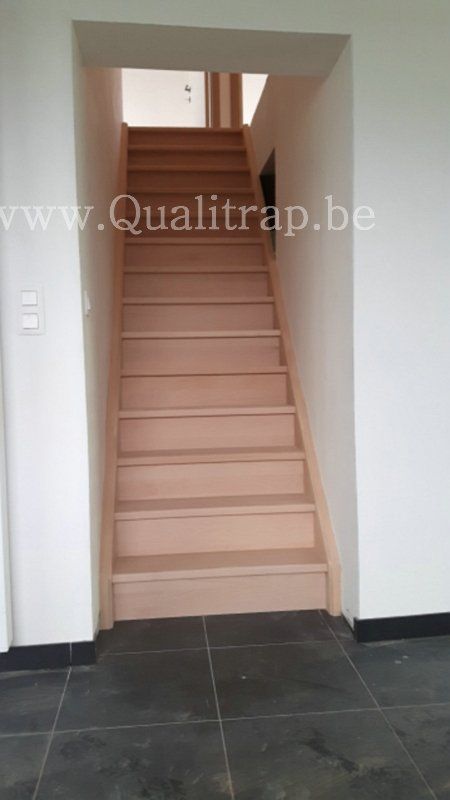 Hedendaagse trap houten trappen Qualitrap