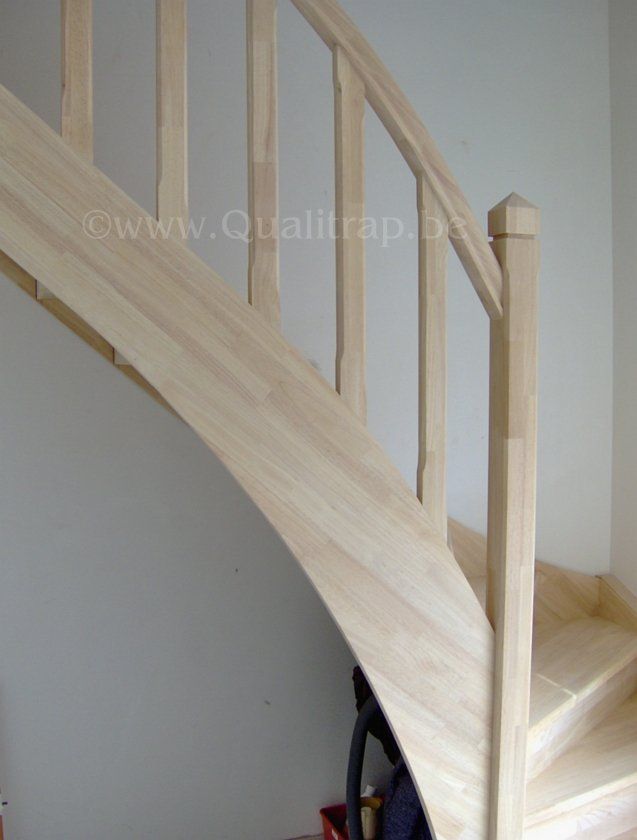 Hedendaagse trap houten trappen Qualitrap