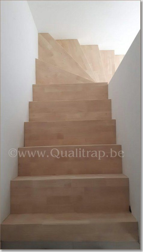 bekleden betontrap