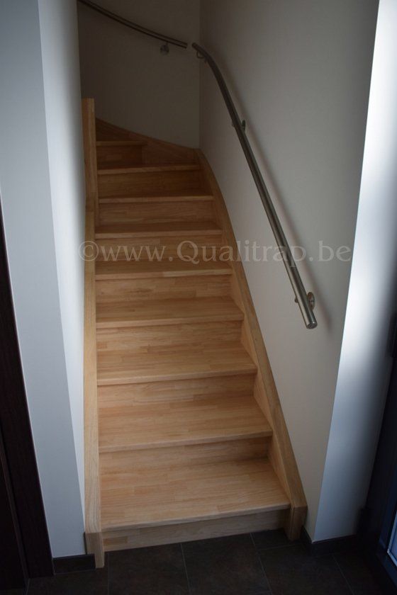 Hedendaagse trap houten trappen Qualitrap