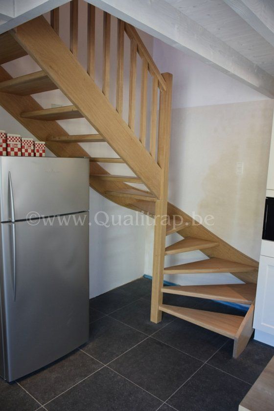 Hedendaagse trap houten trappen Qualitrap