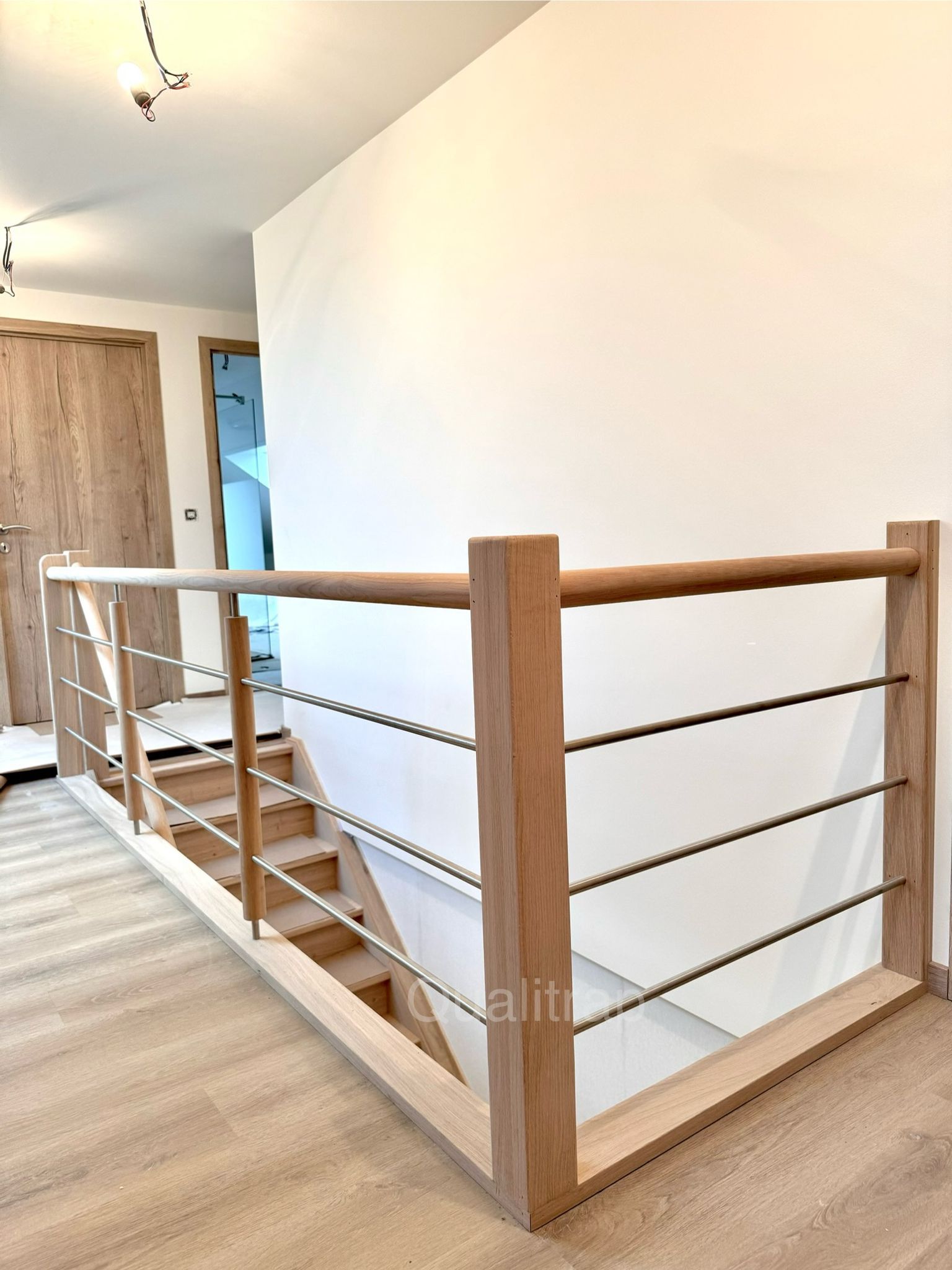 balustrade Marco inox en hout