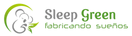 Un logotipo para una empresa llamada Sleep Green.