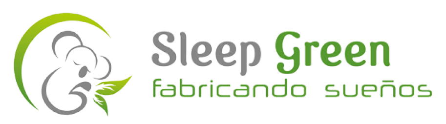 Un logotipo para una empresa llamada Sleep Green.