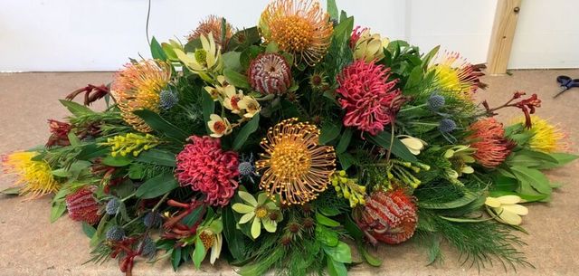 Funeral Flower Arrangements Sunshine Coast Perry Oster Funerals
