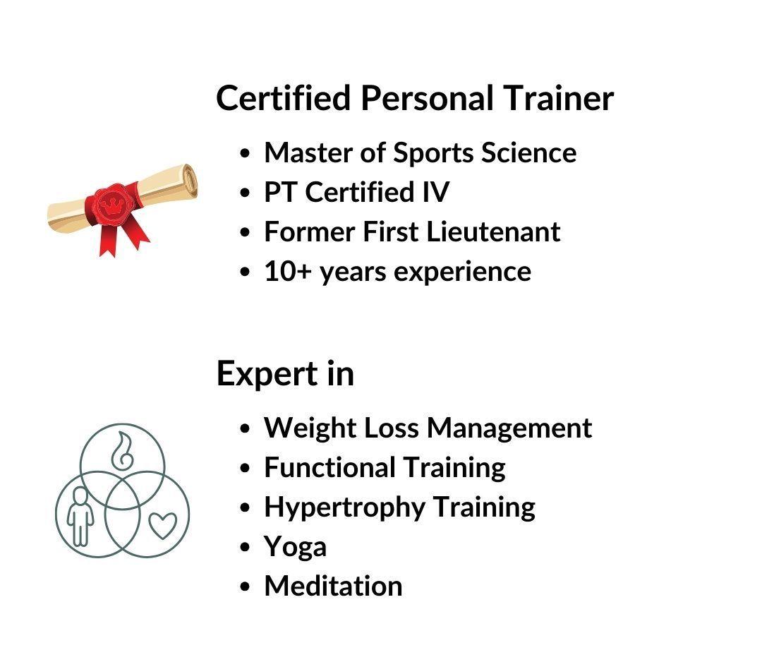 Description of the personal trainer qualification and service offered by Manuel Scheu