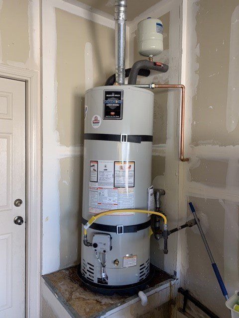 Newly Installed Water Heater — Albuquerque, NM — HomeRun Plumbing Heating Cooling