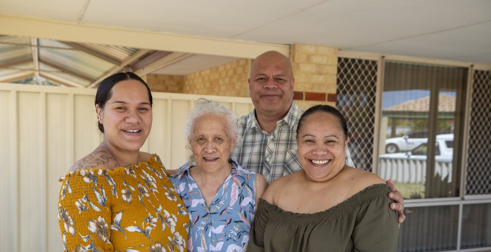 Family of four adults photo -Click to go to Availability