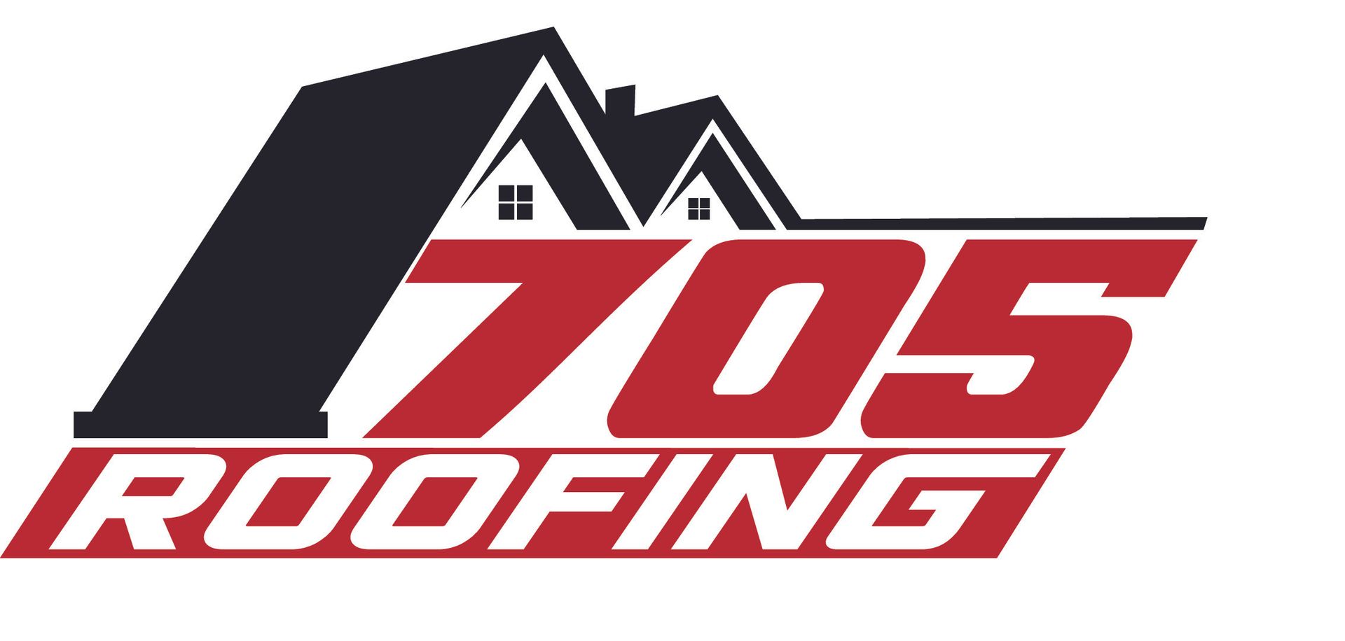 705 Roofing Business Logo