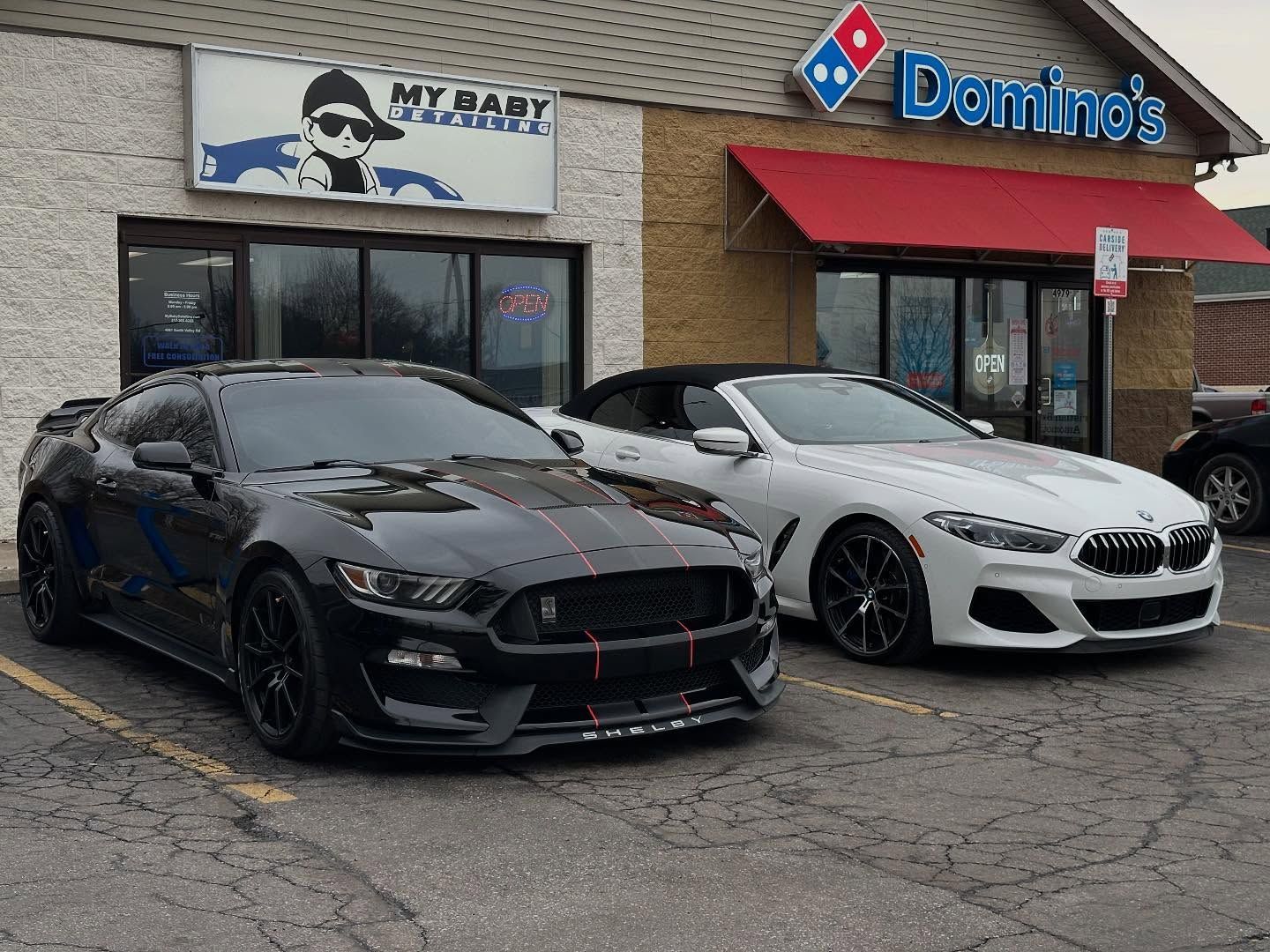 2018 Ford Mustang Shelby GT350 and 2019 BMW M850i