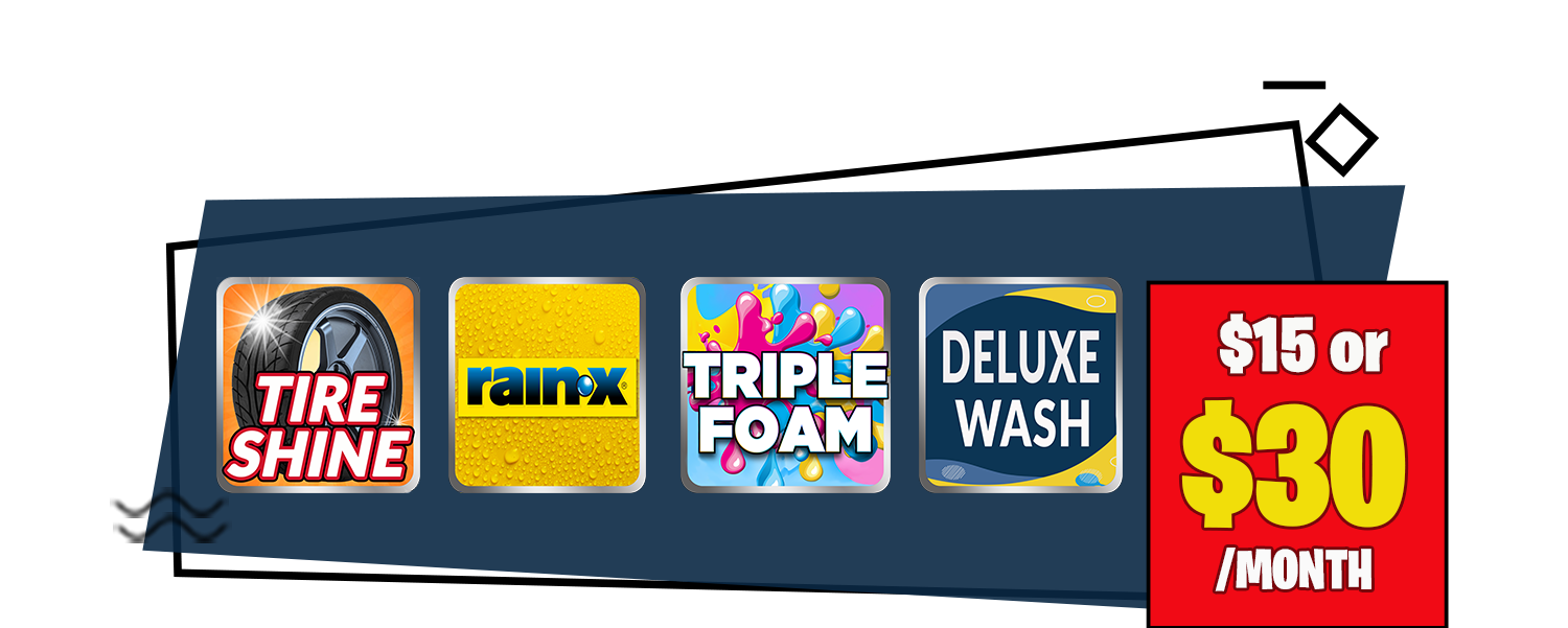 $6 per wash for a basic wash at Mr. Express Car Wash