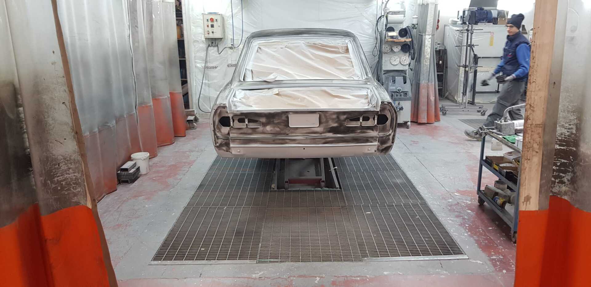 verniciatura a forno ed acqua