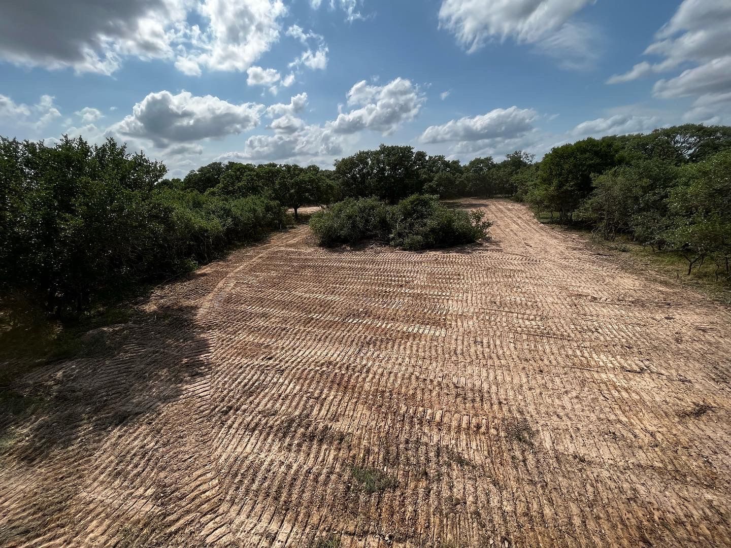 Land clearing project by Gulf Coast Conservation in Southeast Texas