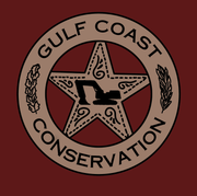 The logo for the gulf coast conservation agency