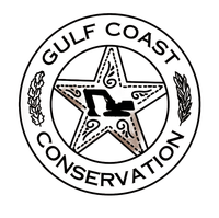 The logo for the gulf coast conservation agency