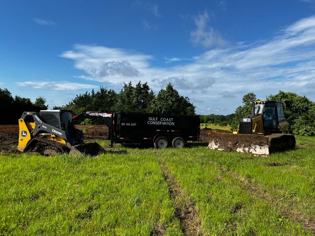 Heavy machinery on site